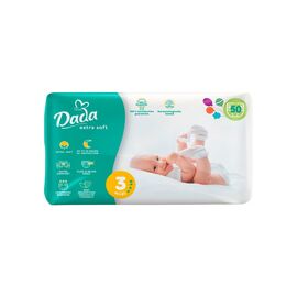 Подгузники Dada Extra Soft Midi 3 4-9 кг 50 шт (4820174981020)