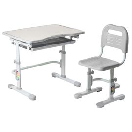 Парта со стулом FunDesk Vivo Grey (221892)