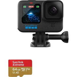 Экшн-камера GoPro HERO12 Black + 64Gb SD card (CHDSB-121-CN)