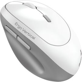 Мишка Genius Ergo 8350S AI Silent Wireless White/Grey (31030041401)