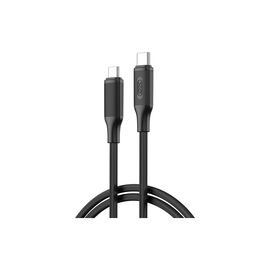 Дата кабель USB-C to USB-C NBQ265B-CC black XO (NB-Q265B-CC.black)