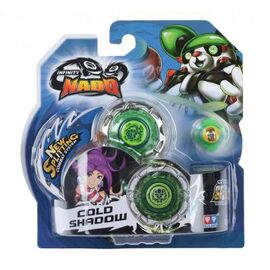Волчок Auldey Infinity Nado Стандарт Cold Shadow с устройством запуска (YW624307)