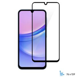 Стекло защитное 2E Samsung Galaxy A15-M15 (A155-M156) 2.5D FCFG black (2E-G-A15-SMFCFG-BB)