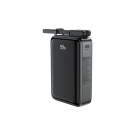 Батарея универсальная Acefast 20000mAh 67W PD/3.0, 20В/3.35A Type-C, USB-A, with cable, Li-ion M4 Black (6974316282723)