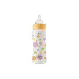 Пляшечка для годування Chicco Perfect Easy силіконова, від 4 міс. швидкий потік 330 мл (20245.10)