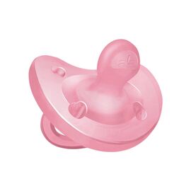 Пустышка Chicco Physioforma Soft силіконова від 6 до 16 місяців, 1шт. (рожева) (73091.92)