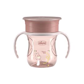 Поїльник-непроливайка Chicco Perfect Cup 200 мл. від 12 місяців (рожева) (06951.15)