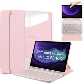 Чехол для планшета BeCover BeCover 360° Rotatable Samsung Galaxy Tab S10 FE (SM-X520/SM-X526) 10.9" Pink (713311)