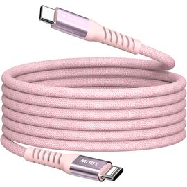 Дата кабель USB-C to USB-C 1.2m Magnetic 100W pink Verbatim (31857)
