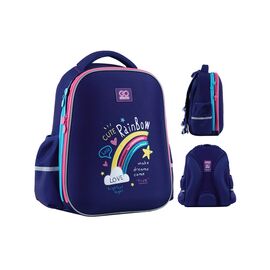 Рюкзак шкільний GoPack Education 165M-1 Cute Rainbow (GO24-165M-1)