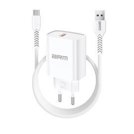 Зарядное устройство Armorstandart AR012 Basic USB 24W + cable USB to USB-C White (ARM69893)