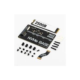 Дополнительное оборудование к промышленному ПК Pimoroni Плата расширения NVMe Base для Raspberry Pi 5 + SSD на 250 ГБ (PIM701)