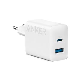 Зарядное устройство Anker PowerPort 20W USB-C + USB-A White (A2348G21)