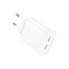 Зарядний пристрій XO L105 2xUSB-C PD35W White (L105.white)