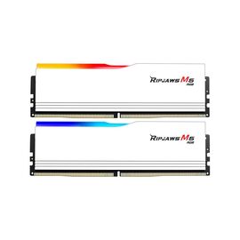 Модуль пам'яті для комп'ютера DDR5 32GB (2x16GB) 6000 MHz Ripjaws M5 RGB Matte White G.Skill (F5-6000J3636F16GX2-RM5RW)