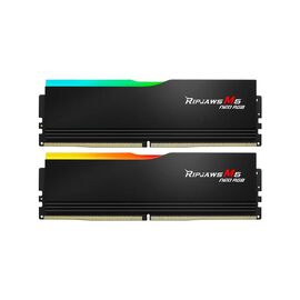 Модуль памяти для компьютера DDR5 64GB (2x32GB) 6000 MHz Ripjaws M5 Neo RGB Matte Black G.Skill (F5-6000J3636F32GX2-RM5NRK)