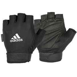 Перчатки для фитнеса Adidas Essential Adjustable Gloves ADGB-12423 чорний S (885652014977)