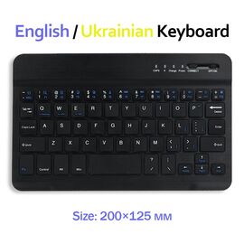 Клавіатура BeCover Bluetooth UA Black (713408)