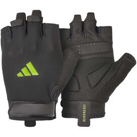 Перчатки для фитнеса Adidas Essential Training Gloves ADGB-15000GN чорний, зелений XS (885652027731)