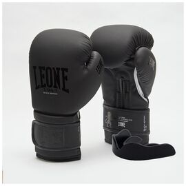 Боксерские перчатки Leone GN059 Black/White 12 унцій (GN059_Bl/White_12oz)