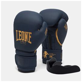 Боксерские перчатки Leone GN059B Blue Edition 12 унцій (GN059B_Blue_12oz)