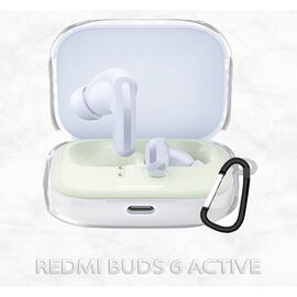 Чехол для наушников BeCover Soft TPU для Xiaomi Redmi Buds 6 Active Transparent (712015)