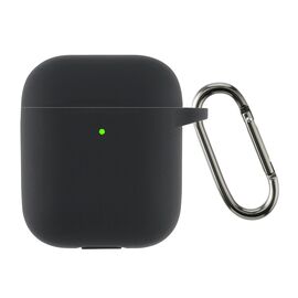 Чохол для навушників Armorstandart Ultrathin Silicone Case With Hook для Apple AirPods 2 Black (ARM59679)