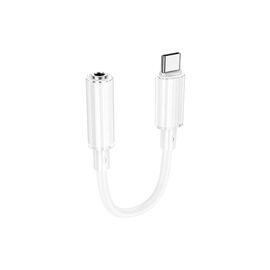 Адаптер USB-C to 3.5mm F 1.0m BV22 white BOROFONE (6941991117008)