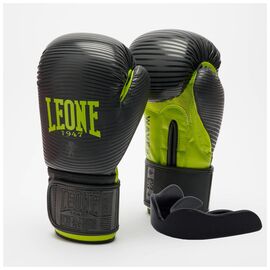 Боксерські рукавички Leone GN313 Waves Black 16 унцій (GN313_Black_16oz)