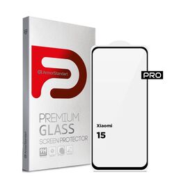 Стекло защитное Armorstandart ArmorStandart Pro Xiaomi 15 Black (ARM82376)