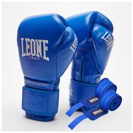 Боксерские перчатки Leone GN111 The Greatest Blue 16 унцій (GN111_Blue_16oz)