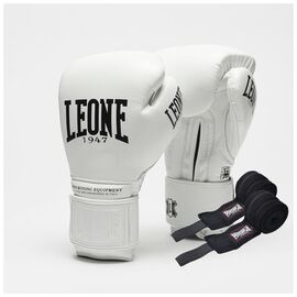 Боксерські рукавички Leone GN111 The Greatest White 10 унцій (GN111_White_10oz)