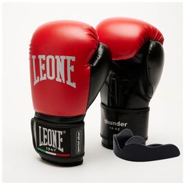 Боксерські рукавички Leone GN383 Thunder Red 10 унцій (GN383_Red_10oz)