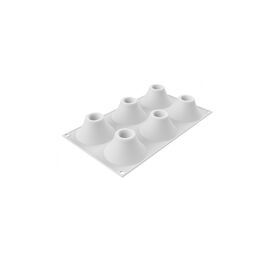Форма для выпечки Silikomart New Vesuvio 85 d-80 h-40 мм 6x85 мл (VESUVIO 85)