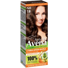 Краска для волос Acme Color Avena Naturals Стойкая 7.0 - Medium Brown (4823115503114)