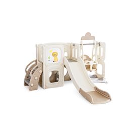 Ігровий майданчик Mealux Castle (KD-B014 White / Brown)