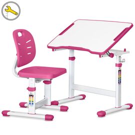 Парта зі стільцем Evo-kids Ergo Pink (Evo-03 Ergo PN)