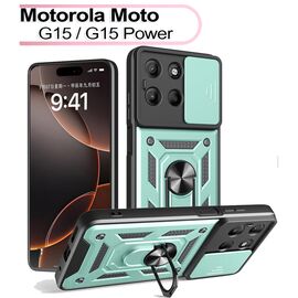 Чехол для мобильного телефона BeCover Military Motorola Moto G15 / G15 Power Dark Green (713532)