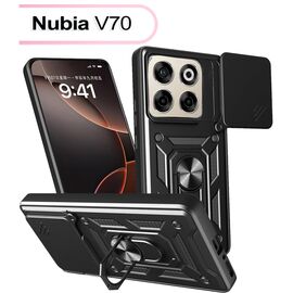 Чехол для мобильного телефона BeCover Military Nubia V70 Black (713534)