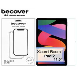 Стекло защитное BeCover Xiaomi Redmi Pad 2 11.0 (713570)