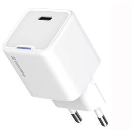 Зарядний пристрій ColorWay C101C GaN Mini 20W PD PPS USB-C white (CW-CHS059PD-WT)