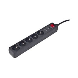 Сетевой фильтр питания EnerGenie SPG5-C-5, 5 розеток, 1.5 м (SPG5-C-5)