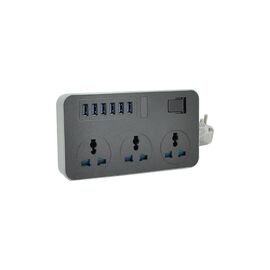 Сетевой фильтр питания Voltronic TВ-Т09, 3роз, 6*USB Black (ТВ-Т09-Black)