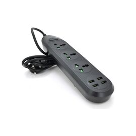 Сетевой фильтр питания Voltronic TВ-Т16mini, 3роз, 4*USB Black (ТВ-Т16mini-Black)