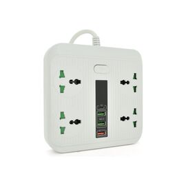 Сетевой фильтр питания Voltronic TВ-Т18, 4роз, 2*USB+PD White (OS-Т18-White)