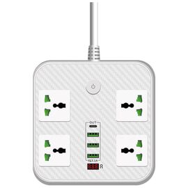 Сетевой фильтр питания Voltronic TВ-Т90, 4роз, 3*USB White (ТВ-Т90-White)