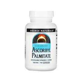 Витаминно-минеральный комплекс Source Naturals Аскорбил Пальмитат, 500 мг, Ascorbyl Palmitate, 90 капсул (SNS-01616)
