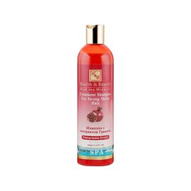 Шампунь Health and Beauty Для здоровья и блеска волос с экстрактом граната 400 мл (7290012326738)