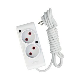 Сетевой удлинитель TECCO 1.5м 4 поста white (8681277843433)