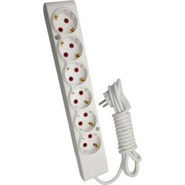 Сетевой удлинитель TECCO 3м 4 поста white (8681277842313)